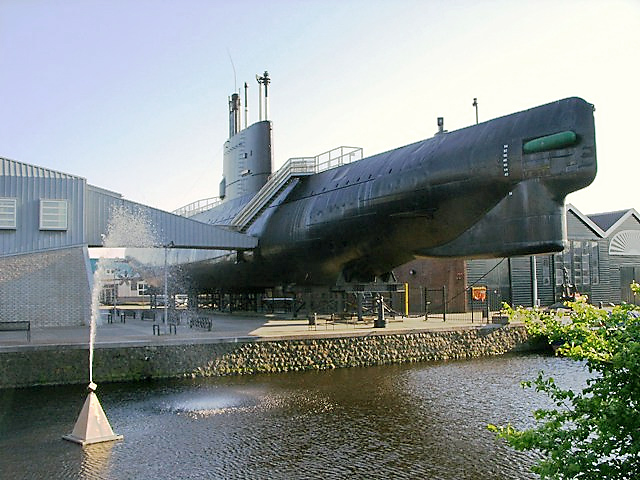 Het Marinemuseum aan de Hoofdgracht in Den Helder